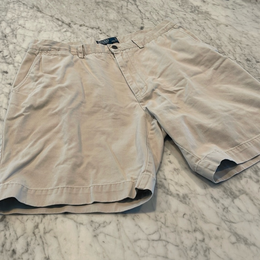 Polo Ralph Lauren Prospect Shorts Mens 36x8 Chino Preppy Bermuda Khaki Casual